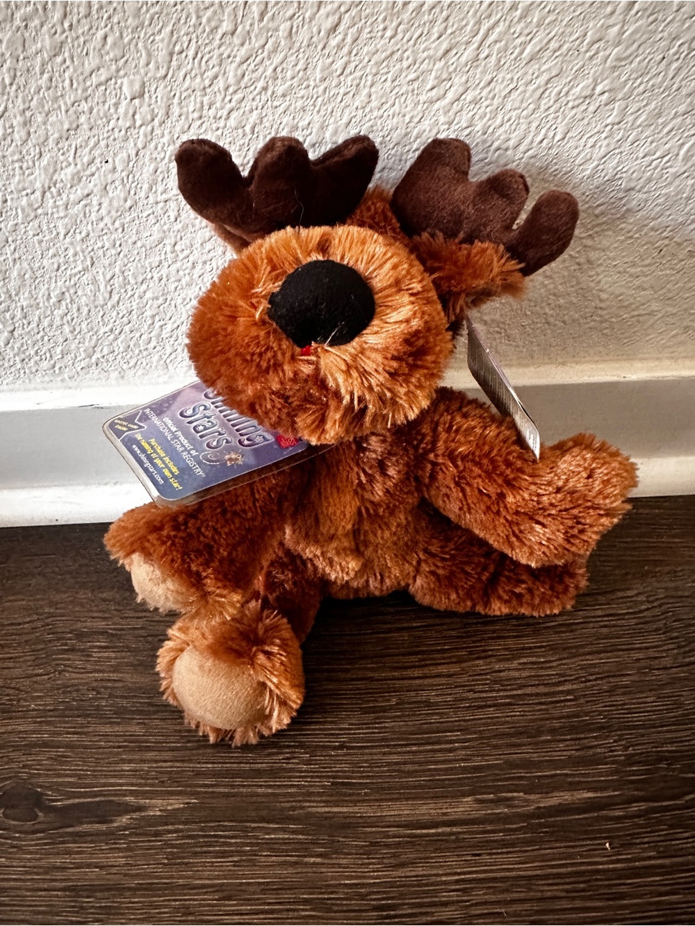 Russ Shining Stars 2006 Christmas Holiday Reindeer Plush 10" With Registry Code